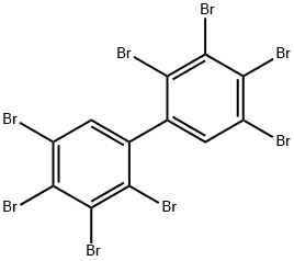 2,2',3,3',4,4',5,5'-八溴联苯,67889-00-3,结构式