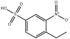 4-ethyl-3-nitrobenzenesulphonic acid Struktur