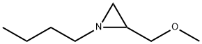 Aziridine, 1-butyl-2-(methoxymethyl)- (9CI) Struktur