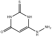 4(1H)-Pyrimidinone, 6-hydrazino-2,3-dihydro-2-thioxo- (9CI) Structure