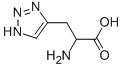 1H-1,2,3-Triazole-4-propanoicacid,alpha-amino-(9CI) 结构式
