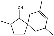 Spiro[4.5]dec-7-en-1-ol, 2,7,9-trimethyl- (9CI) Structure