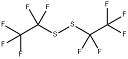 Bis(pentafluoroethyl) persulfide Struktur