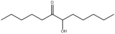 7-ヒドロキシ-6-ドデカノン 化学構造式