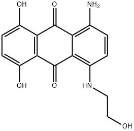 1-amino-5,8-dihydroxy-4-[(2-hydroxyethyl)amino]anthraquinone,67905-11-7,结构式