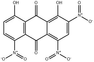 1,8-dihydroxy-2,4,5-trinitroanthraquinone Structure