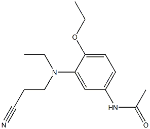 4'-에톡시-3'-[N-에틸-N-(2-시아노에틸)아미노]아세트아닐리드