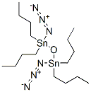 5,7-ジアジド-5,7-ジブチル-5,7-ジスタンナ-6-オキサウンデカン 化学構造式