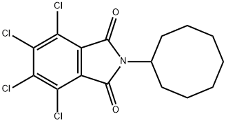 67939-24-6 3,4,5,6-tetrachloro-N-cyclooctylphthalimide 