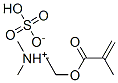 [2-(methacryloyloxy)ethyl]dimethylammonium hydrogen sulphate Structure
