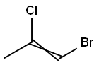 1-bromo-2-chloropropene Struktur