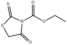 ethyl 4-oxo-2-thioxothiazolidine-4-carboxylate  Struktur