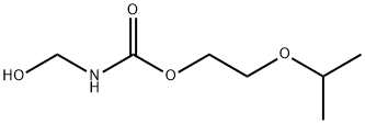 2-(1-methylethoxy)ethyl (hydroxymethyl)-carbamate Structure