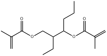 2-ethyl-1-propyl-1,3-propanediyl bismethacrylate,67952-76-5,结构式