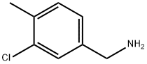 3-氯-4-甲基苄胺, 67952-93-6, 结构式