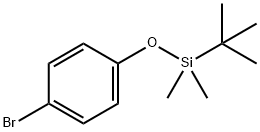 (4-溴苯氧基)叔丁基二甲基硅烷, 67963-68-2, 结构式