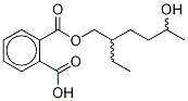 单(2-乙基-5-羟基己基)邻苯二甲酸-D4 结构式
