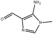 1H-Imidazole-4-carboxaldehyde,5-amino-1-methyl-(9CI) Struktur