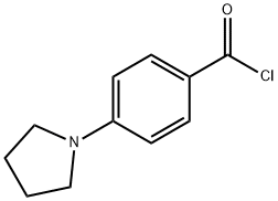 Benzoyl chloride, 4-(1-pyrrolidinyl)- (9CI),679809-11-1,结构式