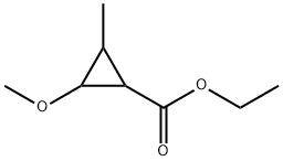 Cyclopropanecarboxylic acid, 2-methoxy-3-methyl-, ethyl ester (9CI),679816-73-0,结构式