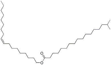 16-メチルヘプタデカン酸(Z)-9-オクタデセニル 化学構造式