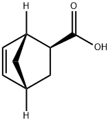 (1R,2S,4R)-双环[2.2.1]-5-庚烯-2-甲酸,(1R,2S,4R)-5-降冰片烯-2-甲酸, 67999-53-5, 结构式