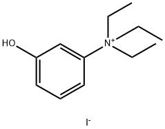 N,N,N-triethyl-3-hydroxyanilinium iodide Struktur