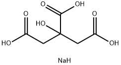 柠檬酸三钠,68-04-2,结构式