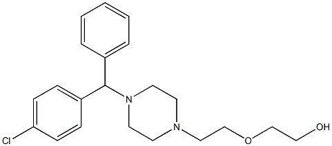Hydroxyzine Struktur
