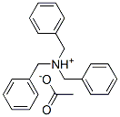 tribenzylammonium acetate Struktur