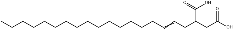 octadec-2-enylsuccinic acid Struktur