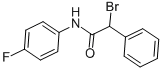 N1-(4-FLUOROPHENYL)-2-BROMO-2-PHENYLACETAMIDE,680213-42-7,结构式