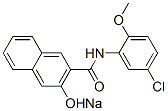 나트륨N-(5-클로로-2-메톡시페닐)-3-하이드록시나프탈렌-2-카복스아미데이트
