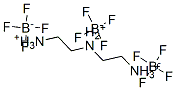 N-(2-アミノエチル)-1,2-エタンジアミン・3(テトラフルオロボラート) 化学構造式