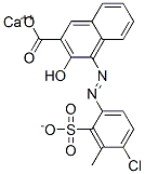 calcium 4-[(4-chloro-3-methyl-2-sulphonatophenyl)azo]-3-hydroxy-2-naphthoate,68025-61-6,结构式