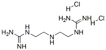 N,N'''-(iminodiethylene)bisguanidine dihydrochloride,68027-20-3,结构式