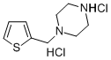 1-(噻吩-2-基甲基)哌嗪二盐酸盐,6803-90-3,结构式