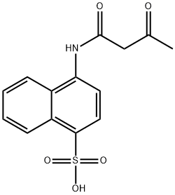 4-[(1,3-dioxobutyl)amino]naphthalene-1-sulphonic acid,68030-71-7,结构式