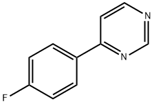 Pyrimidine, 4-(4-fluorophenyl)- (9CI) 结构式