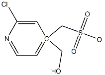 METHANESULFONIC ACID 2-CHLOROPYRIDIN-4-YLMETHYL ESTER Struktur