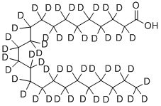 テトラコサン酸‐D47 化学構造式