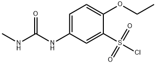 2-ETHOXY-5-(3-METHYL-UREIDO)-BENZENESULFONYL CHLORIDE