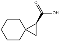 Spiro[2.5]octane-1-carboxylic acid, (1S)- (9CI) 化学構造式