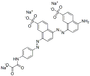 68084-14-0 trisodium [[4-[[4-[(4-amino-7-sulphonato-1-naphthyl)azo]-7-sulphonato-1-naphthyl]azo]phenyl]amino]oxoacetate