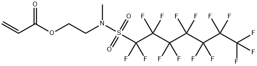 68084-62-8 2-[methyl[(pentadecafluoroheptyl)sulphonyl]amino]ethyl acrylate