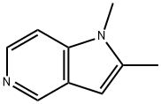 1H-Pyrrolo[3,2-c]pyridine,1,2-dimethyl- Struktur