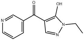 Methanone, (1-ethyl-5-hydroxy-1H-pyrazol-4-yl)-3-pyridinyl- (9CI),680972-05-8,结构式