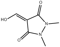 3,5-Pyrazolidinedione, 4-(hydroxymethylene)-1,2-dimethyl- (9CI),680987-19-3,结构式