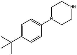 1-(4-叔丁基-丁基苯基)哌嗪, 68104-61-0, 结构式