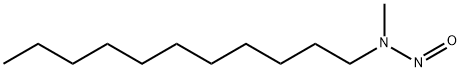N-メチル-N-ニトロソウンデシルアミン 化学構造式